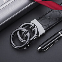 Men's designer belts luxury business belts high quality alloy buckle automatic buckle adjustable