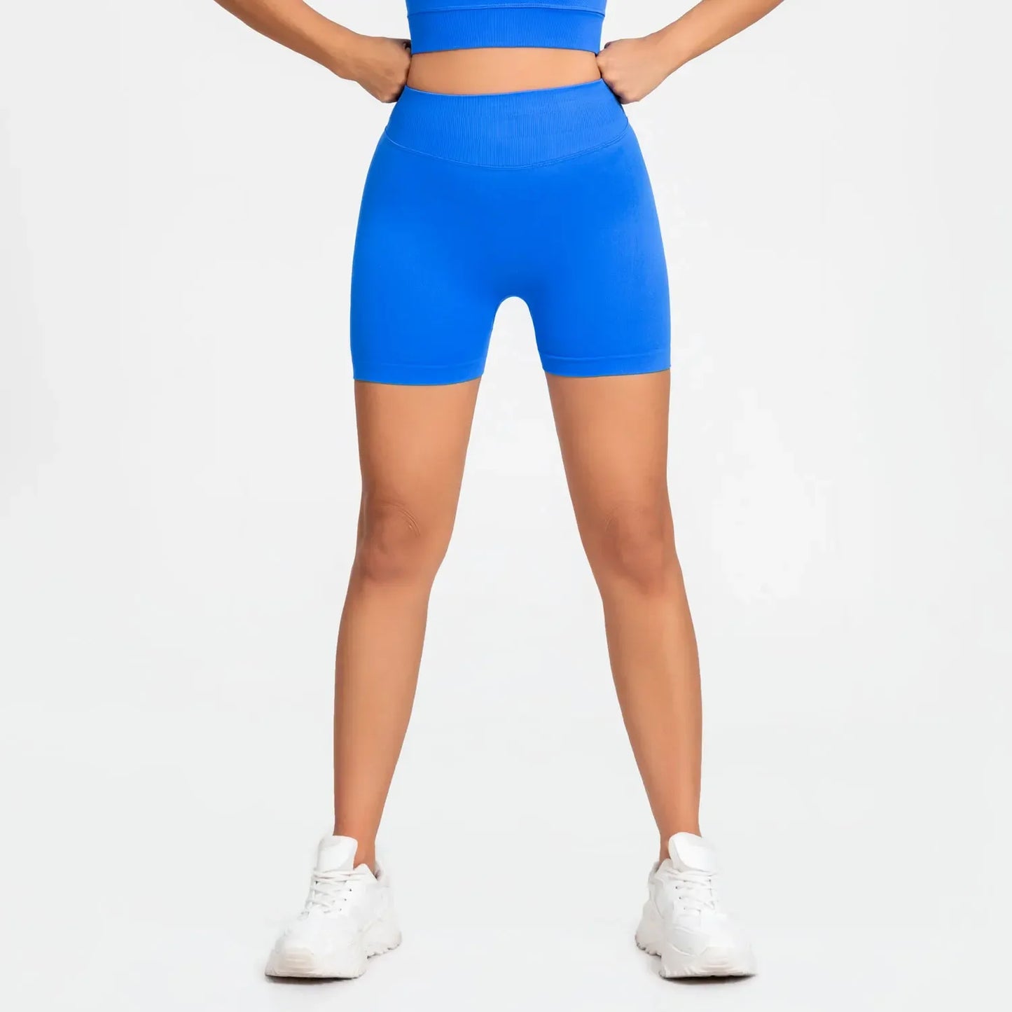 Shorts Women Seamless Gym Wear Yoga Band Sports Workout Fitness Leggings Running clothing Scrunch Butt Tights