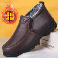 Boots men's snow outdoor men's shoes men's winter boots hiking ankle boots waterproof men's shoes work shoes shoes