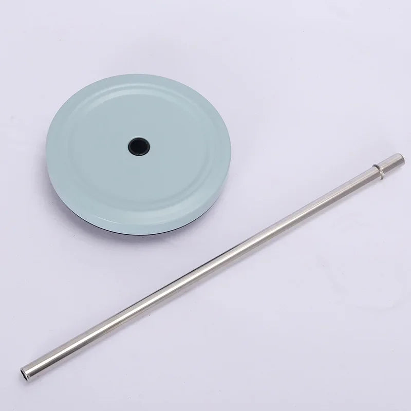 Stainless Steel Insulated Vacuum Drinking Cup with Tumbler Lid and Straw, 500/750ml Beer Mug, Tea Mug, Travel Cup