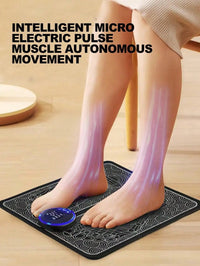 Foot Massager EMS Foot Massage Pad Pulse Fully Automatic Foot Pressing Device