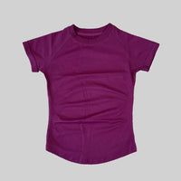 ARFTE Gym T Shirt Short Sleeve Yoga Top Women's Round Neck Seamless High Stretch Fitted Sports Gym Shirt Workout Clothing
