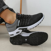 Men's casual sports shoes, breathable mesh lace-up versatile sports shoes