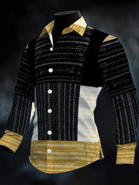 New Hawaiian Pineapple Sunglasses 3D Printed Men's Long Sleeve Shirt with Collar and Vacation Style Shirt Clothing