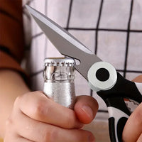 Multifunctional Scissors Kitchen Stainless Steel Scissors Chicken Bone Meat Fish Killing Dedicated Household Gadgets Scissors