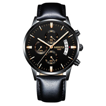 NIBOSI Man Watch 2023 Relogio Masculino Mens Watches Top Luxury Brand Sport Military Quartz Watch Men Wristwatch Male Clock Saat