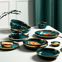 Children Cutlery Tableware Reusable Ceramic Bowl Cookware Utensil Dinner Plates Kitchen Dish Jogo De Talheres Cooking Pots Sets