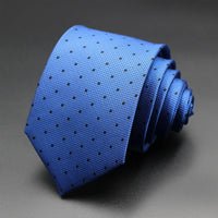 Fashion Casual Blue Red Yellow Floral Polka Dot Necktie For Men Business Gift Wedding formal Neck Ties Accessories
