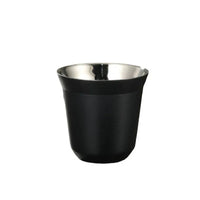 Double Wall Insulated Stainless Steel Espresso Cup Capsule Coffee Mug Metal Drinking Demitasse Cup For Home Indoor or Outdoor