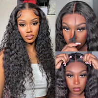Loose Deep Wave Human Hair Wigs For Women Human Hair Glueless Wig Human Hair Ready To Wear Pre Plucked Brazilian Raw Human Hair