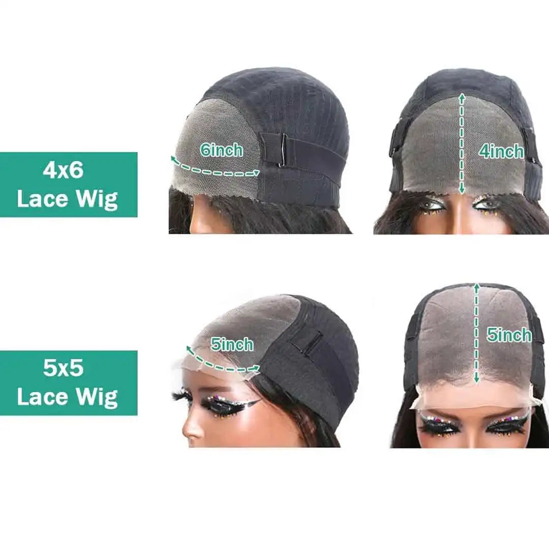 Loose Deep Wave Human Hair Wigs For Women Human Hair Glueless Wig Human Hair Ready To Wear Pre Plucked Brazilian Raw Human Hair