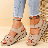 Sandals Shoes Women Summer Fashion Wedge Shoes Woman Non-Slip Women's Sandals Huaraches Casual Footwear Zapatos De Mujer Female