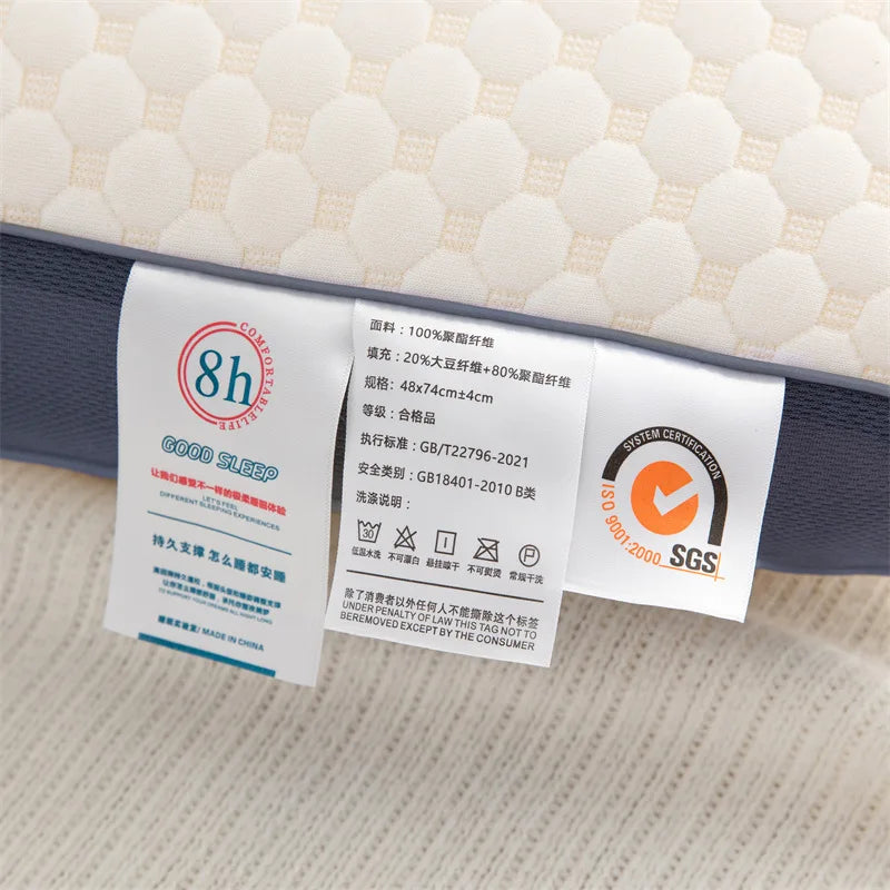 3D Sleep Cervical Pillow comfortable Washable Protects The Neck Spine Orthopedic Contour Pillow Bedding To Help Sleep For Hotel