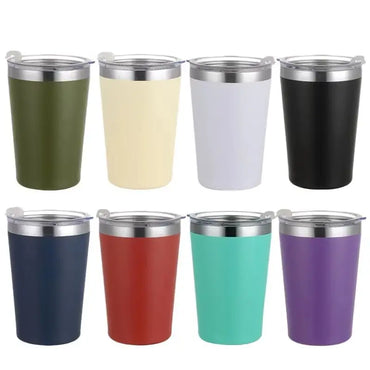 Steel Double Wall Coffee Mug 12oz 22oz Water Drinking Mug 350ml 650ml Insulated Thermos Office Car Vacuum Flask
