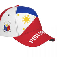 Unisex Philippines Flag Philippinese Adult Baseball Cap Men or Women