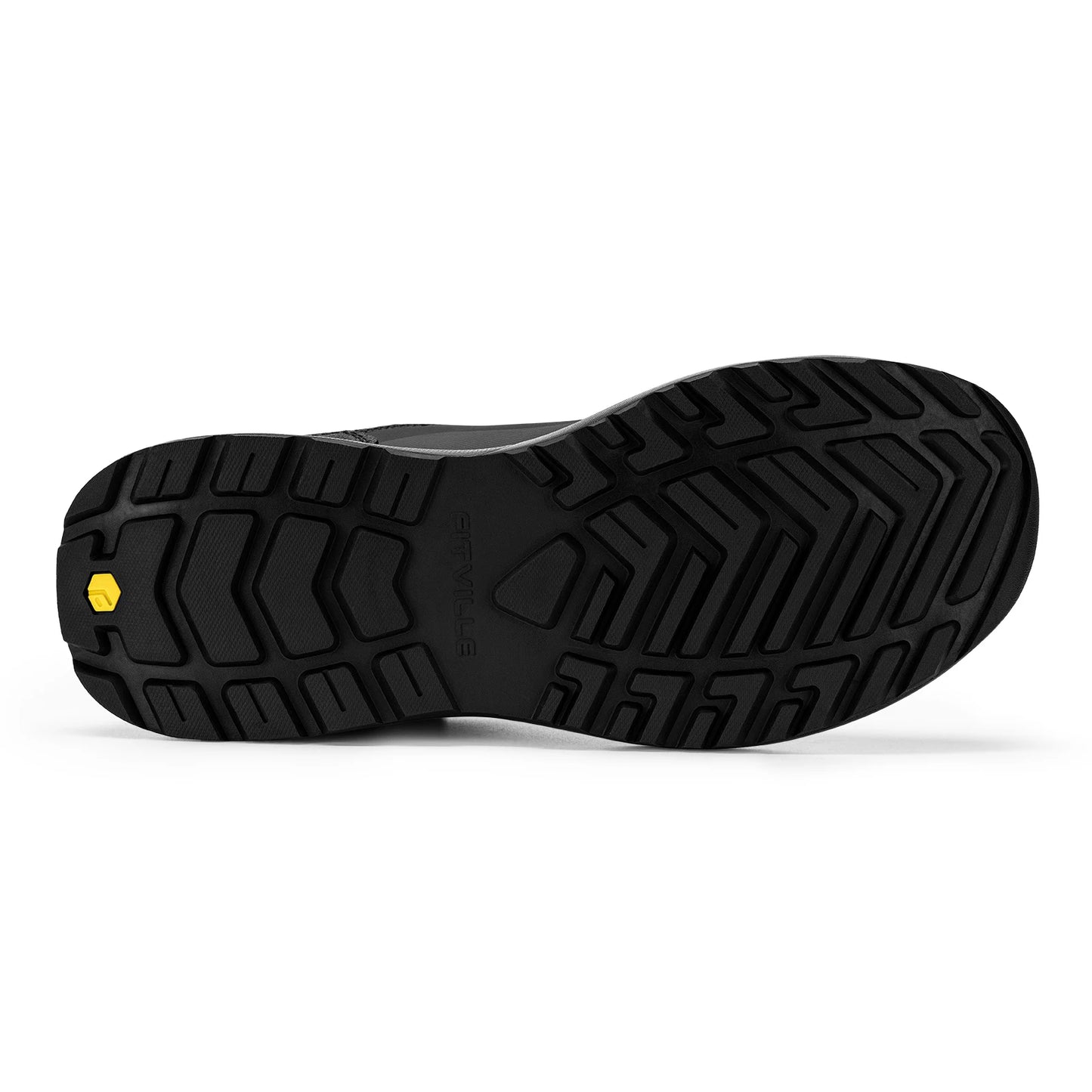 FitVille Men's Shoes Wide Width Outdoor Hiking Shoes Lightweight Breathable for Swollen Feet Correction Toes Relieve Pain