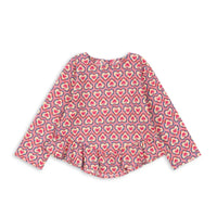 Girls Dress 2026 Summer Kids Tee and Shorts Set Heart printed Lace T Shirt Denim Overalls Children Princess Dresses Clothing