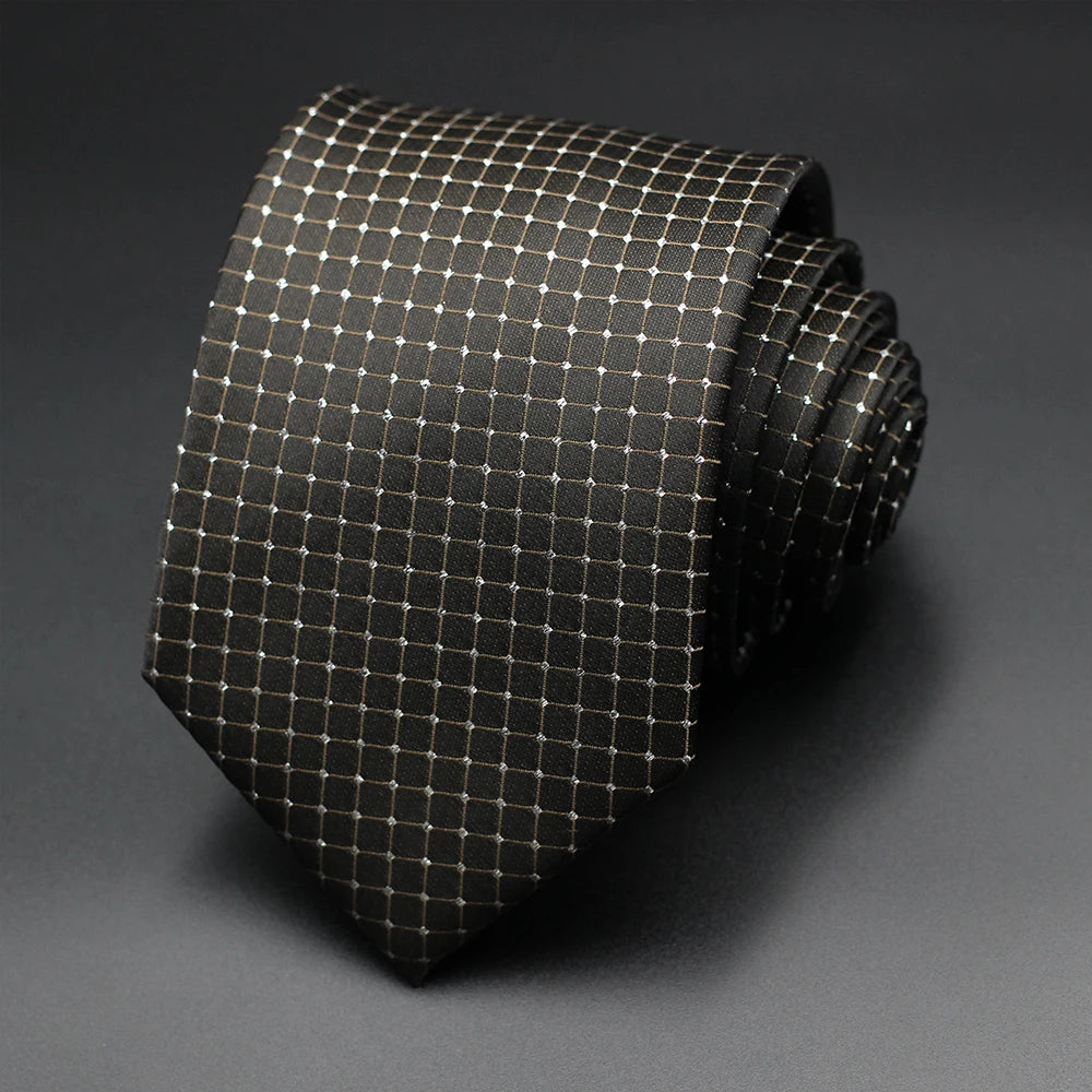 Fashion Casual Blue Red Yellow Floral Polka Dot Necktie For Men Business Gift Wedding formal Neck Ties Accessories