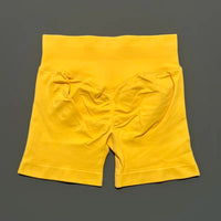 Gym Shorts Women Fitness Sports Biker Shorts High Waist And Waist Tightening Yoga Shorts Workout Scrunch Butt Seamless Leggings