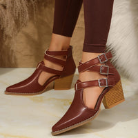 Women'S Boots Fashion Trend Women'S Fashionable And Casual Pointed Toe Ankle Boots Botas De Mujer En Oferta Envios Gratis