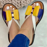 2023 Women Slippers Cute Butterfly-Knot Casual Sandals Lady Slides Flats Slip-On Women Shoes for Women 2021 Zapatillas Mujer