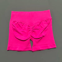 Gym Shorts Women Fitness Sports Biker Shorts High Waist And Waist Tightening Yoga Shorts Workout Scrunch Butt Seamless Leggings