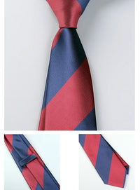 Men's Fashion Silk Tie 8cm Striped Novelty Necktie Blue Green Orange Color Ties For Men Floral Party Ties Wedding Business Gift