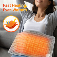 Electric Heating Waist Pad Adjustable Temperature Massage Waist Warm&Hot Compress For Abdomen Uterus Thermal Lumbar Support Belt