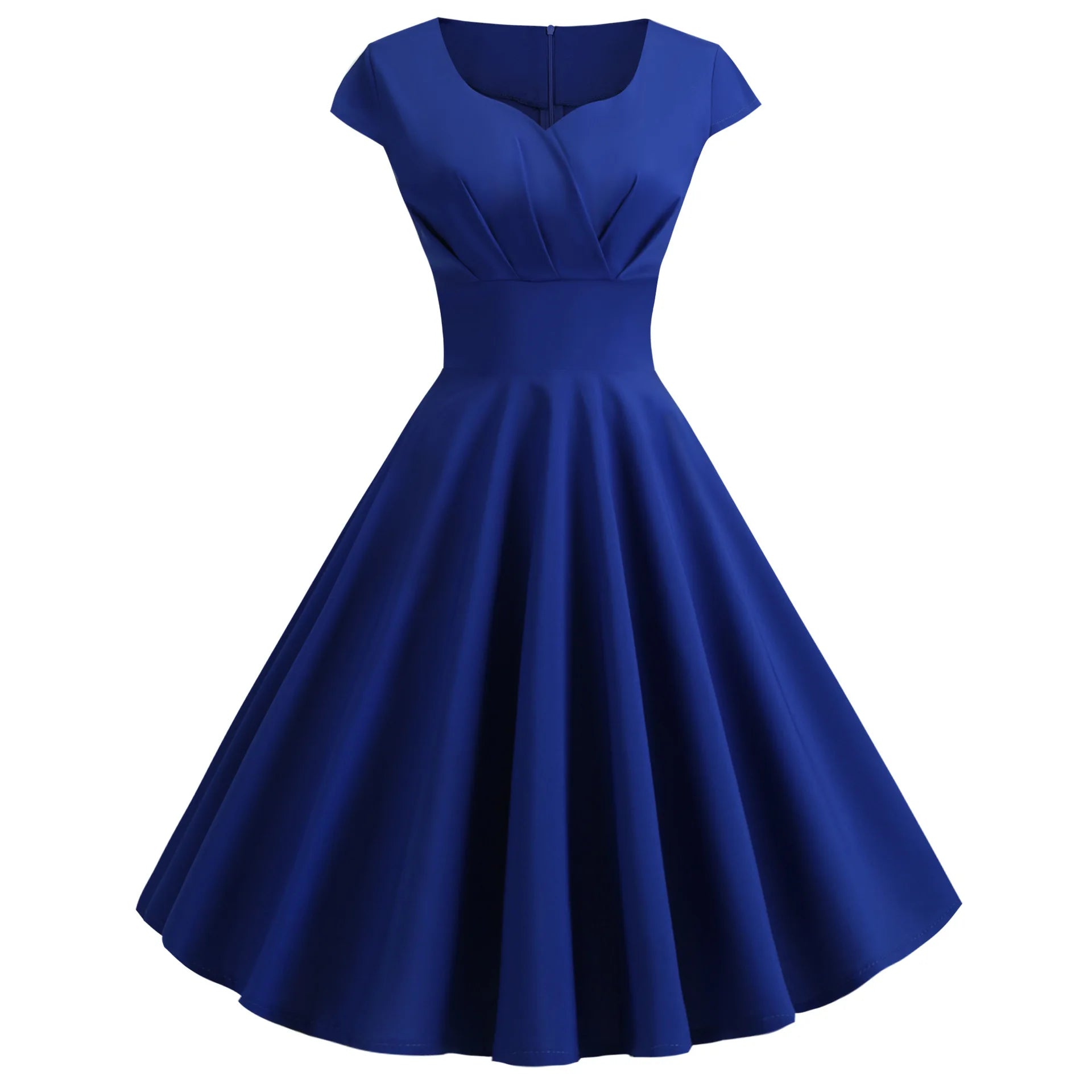 cocktail retro dress 2022 Summer Dresses for Women Short 1950s Retro Vintage Cocktail Party – Mega Mart Center