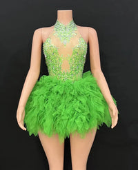 Bar ds Korean women's club nightclub pink diamond conjoinedgogo sexy hot dance interactive Kpop costume set X006