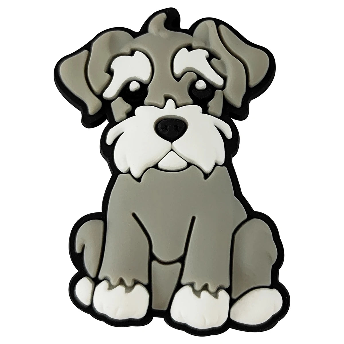 Cute Animals Dog Shoe Charms Pin for Crocs Accessories Charms Clogs Bubble Slides Shoe DIY Shoe Decoration Party Gift