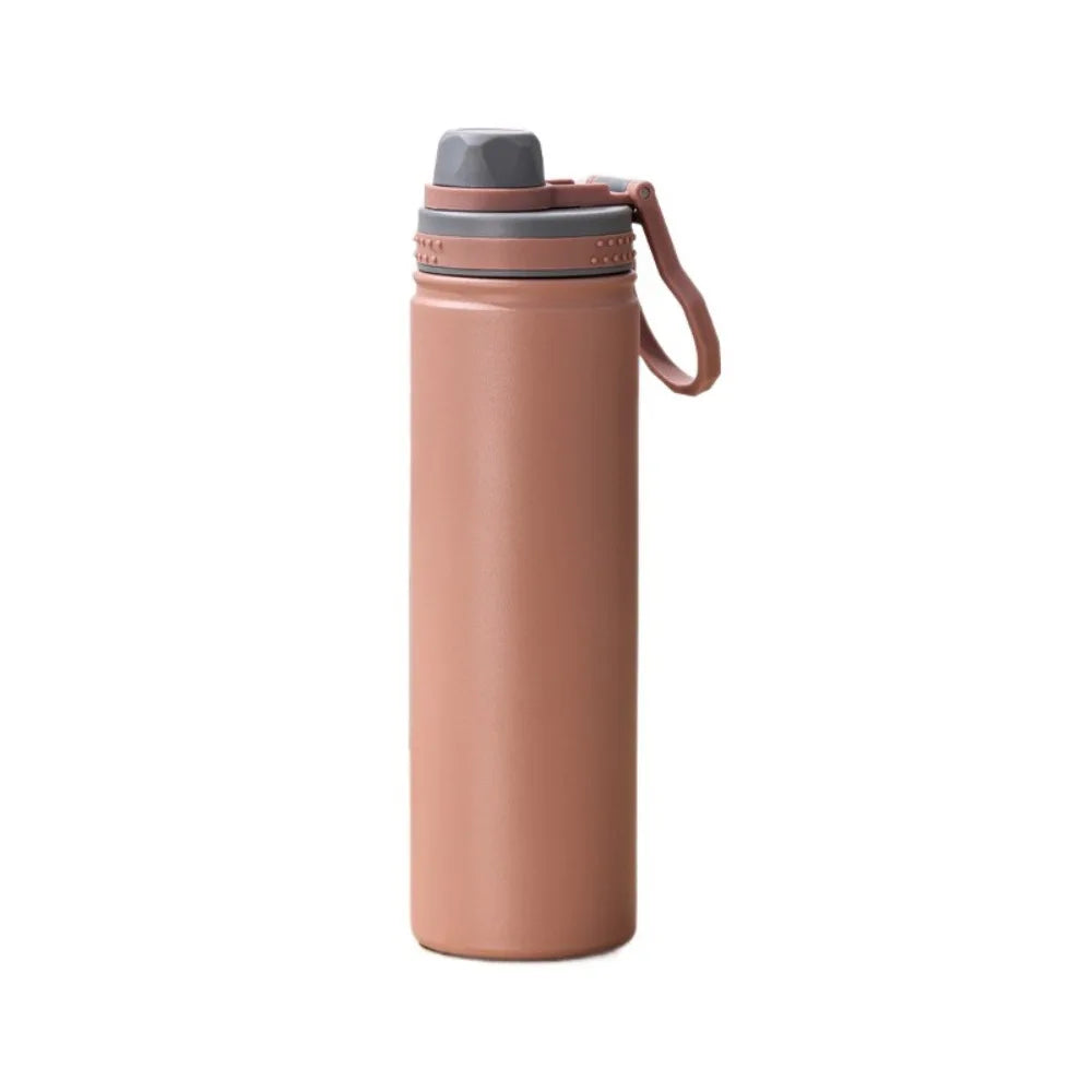 Portable Stainless Steel Vacuum Thermos Cup 750ml Fashion Insulation Cup Large Capacity Minimalist Water Bottle Travel