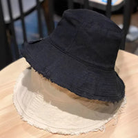 Fashion Foldable Burrs Bucket Hatsfor Women Men Beach Sun Visor UV Protection UPF 50+ Sun Hat Summer Large Wide Brim Panama Bob