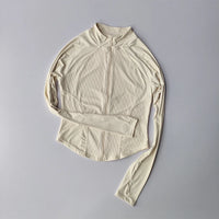 Slim Fit Sports Coat Shirts Jacket Quick Dry Elastic Yoga Fitness Women's Outdoor Tops Running Zipper Quick Dry Fall Clothing