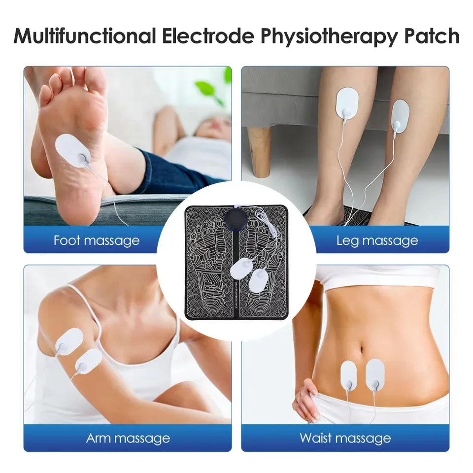 Electric Foot Massager Pad Muscle Massage Relaxation Trainer For Massage Fitness Outdoor Sport Home Family Relax