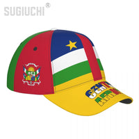 Unisex Central African Republic Flag Adult Baseball Cap Patriotic Hat for Baseball Soccer Fans Men Women