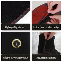 Ankle Massager - 3-Gear Heat & Vibration,Relieves Joint Pain & Muscle Swelling,Aids Sports Recovery,For Fitness Fans & Seniors