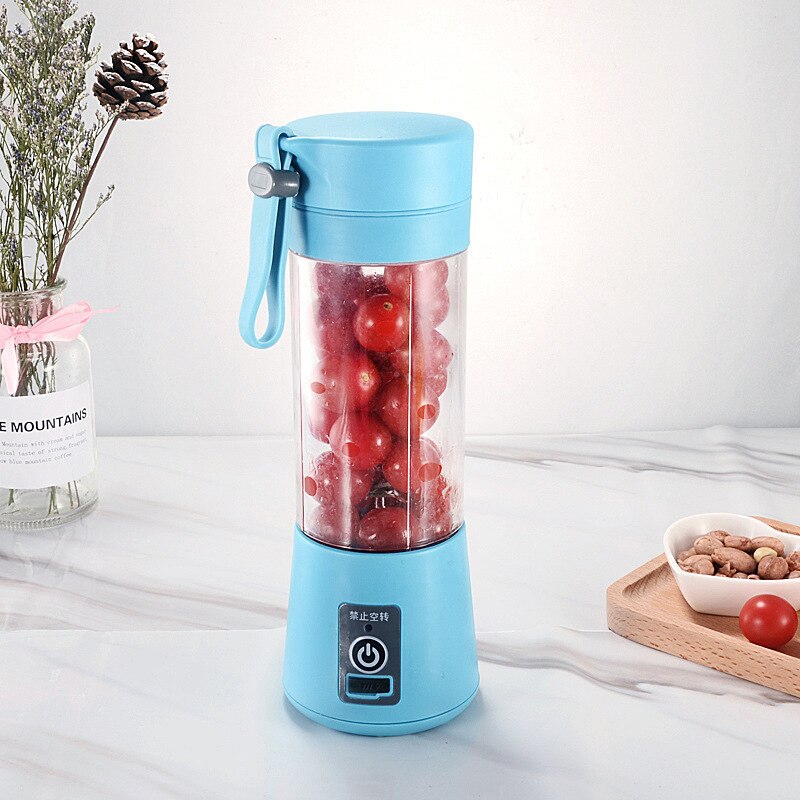 Portable Electric Juicer Cup USB Rechargeable Handheld Smoothie Blender Fruit Mixers Milkshake Maker Machine Food Grade Stirring