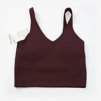 Sports yoga bra, U-shaped back, high-quality sports, fitness running, breathable quick drying women's bra