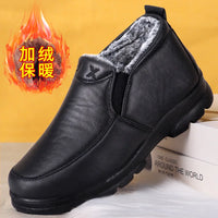 Boots men's snow outdoor men's shoes men's winter boots hiking ankle boots waterproof men's shoes work shoes shoes