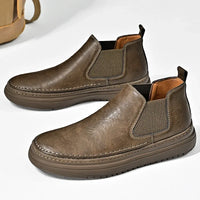 High Boots Men Working Shoes Men's Safety Shoe Mens Ankle Boots Leather Casual Sneakers Dress Booty Man Free Delivery Shoes Work