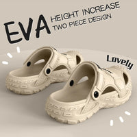 EVA Men's Outdoor Summer Wearable Clog Shoes Anti-Slip Breathable Odor-Resistant Slip-Resistant Sandals
