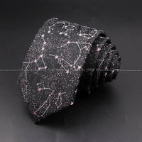 New Design Wedding Men Tie Wave Floral Fireworks MeteorFlower Neckties Men Business Dropshipping Groom Collar Accessories Gift