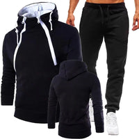 Men's Fashion Printed Hooded Tracksuits Women's Autumn Winter Hoodie+Pants 2-piece Pullover Athletic Sets Hoodie Sportwear Suis