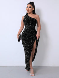 2023 Sexy New Fashion Dress For Women Party Dresses Sparkly Elegant Sexy Glitter Sequin Prom Gown