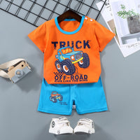 Children's Sets mother Kids Clothes Boys Girl T-shirt Shorts 2PCS Summer Cotton Short sleeve Baby Children Clothing Toddler Suit