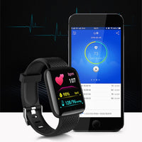 D13 Smartwatch Men women Blood pressure Heart Rate monitor Fitness Tracker Waterproof Sports 116 Plus Smart bracelets PK Y68 D18