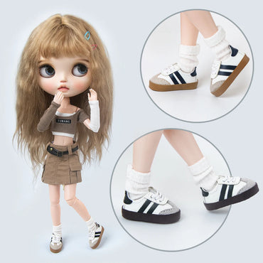 Blyth Shoes Sports board Shoes training sneakers Fashion Casual Shoes  for Ymy Licca Azones Ob22 24 27 Doll Accessories