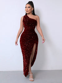 2023 Sexy New Fashion Dress For Women Party Dresses Sparkly Elegant Sexy Glitter Sequin Prom Gown