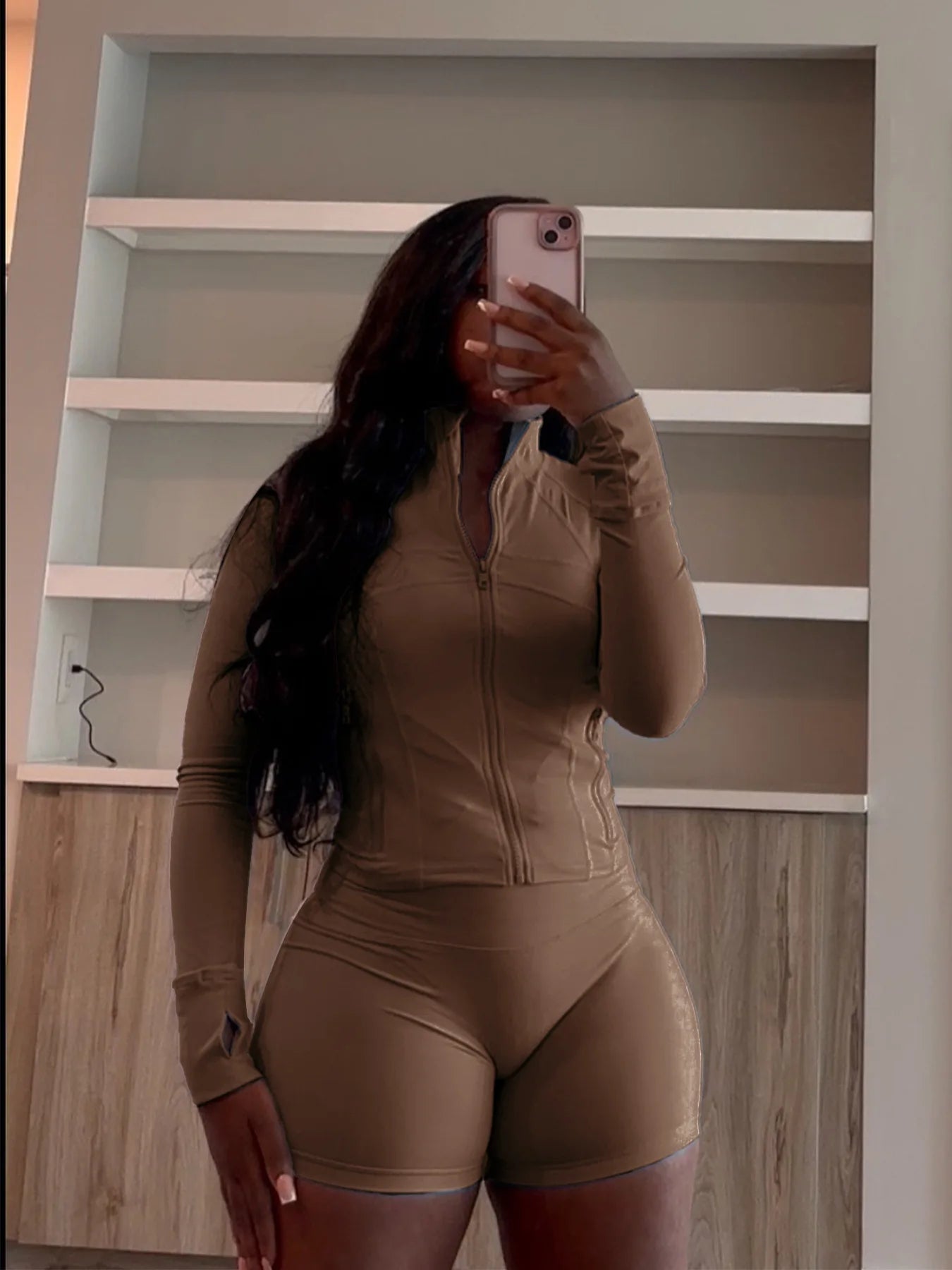 Sporty Shorts Outfit Set Sexy Women Skinny Two Pieces Club Matching Set Casual Tracksuit